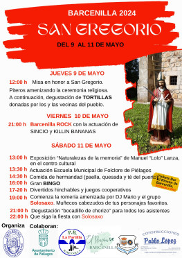 Fiestas San Gregorio 2024 - Barcenilla