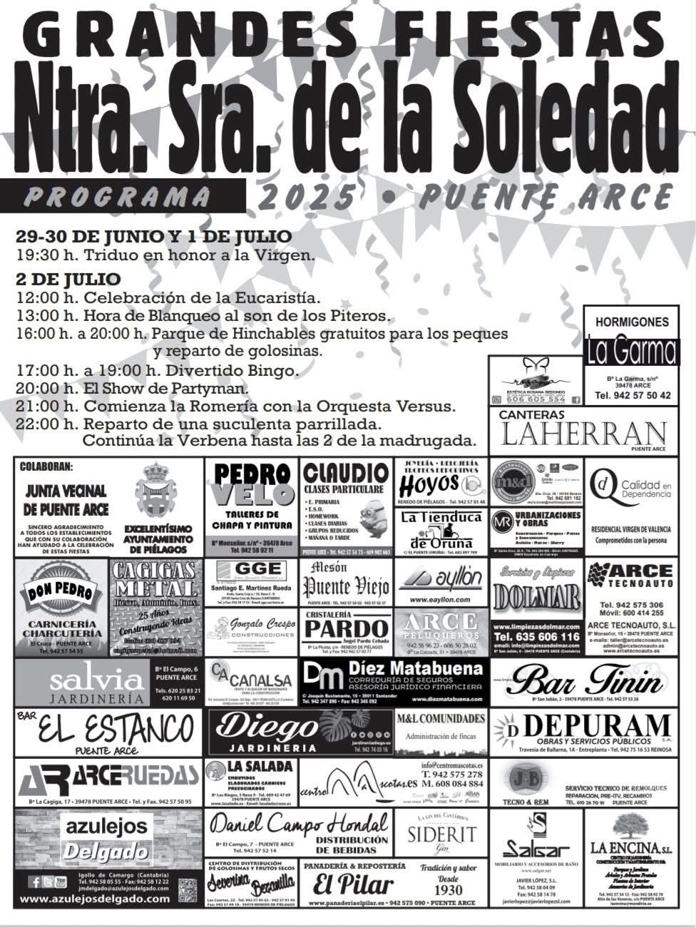 Fiestas de La Soledad en Arce