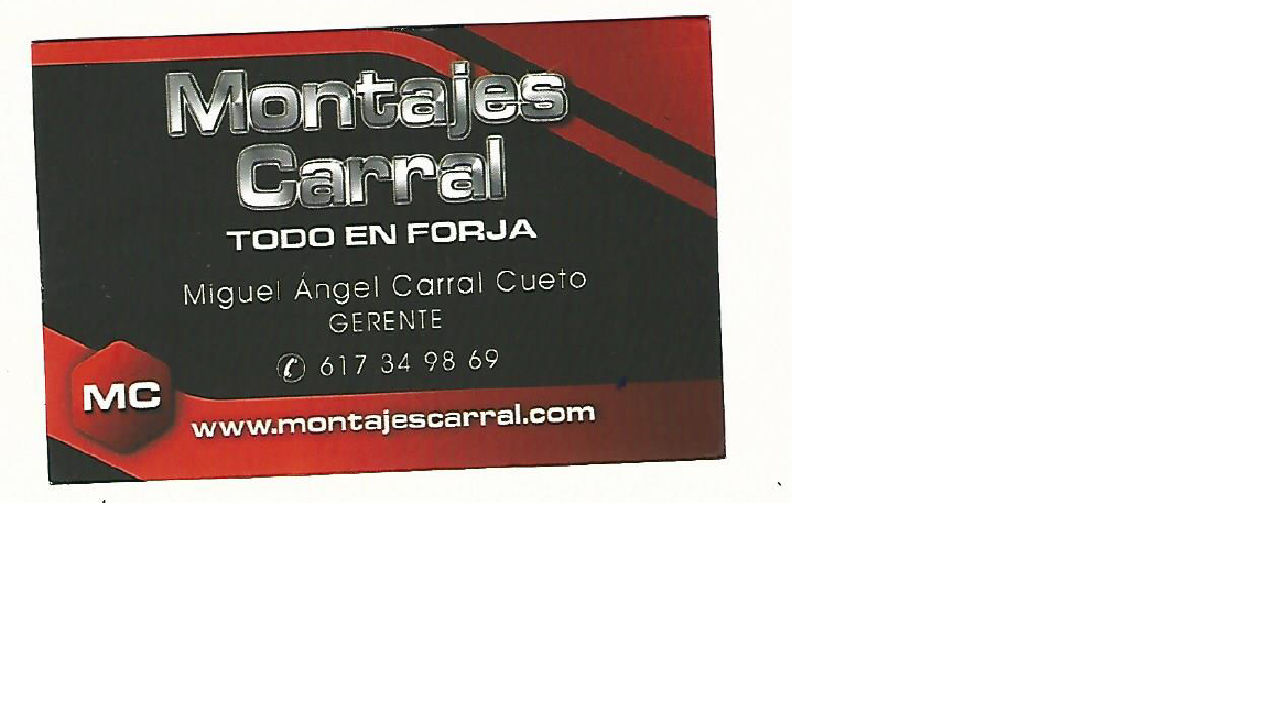 MONTAJES CARRAL TODO EN FORJA SLU