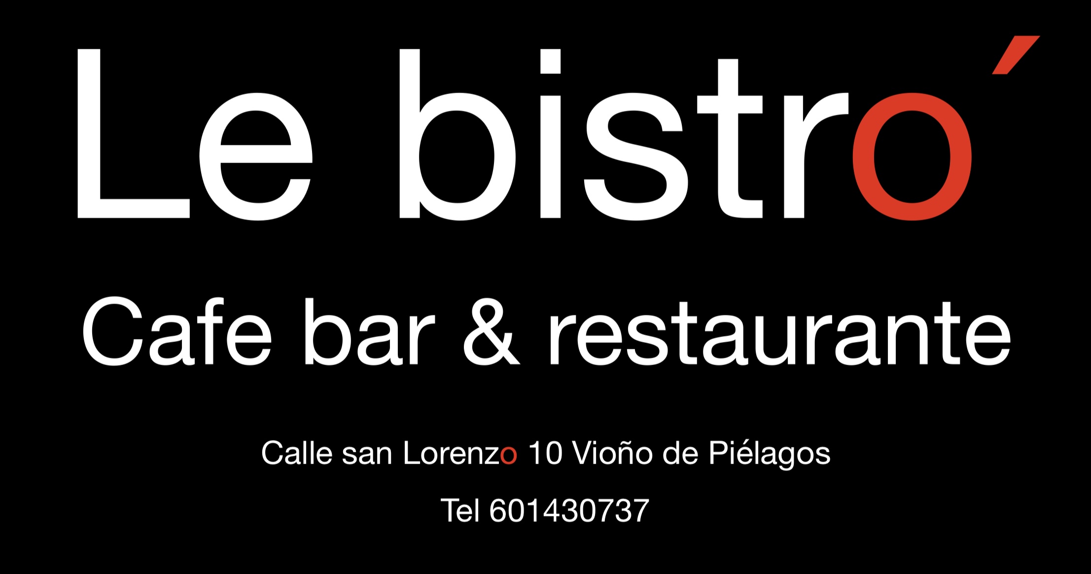 LE BISTRO