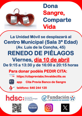 Jornada donación sangre en Renedo