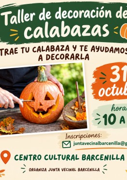 Taller de decoración de calabazas de ...