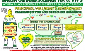 Marcha solidaria 0,77% ...