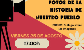 Proyección fotos antiguas & merienda ...