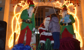 Visita Papá Noel y sus elfos 