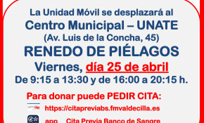 Jornada donación sangre en Renedo