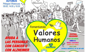 Marcha solidaria 'Gracias a la vida'  ...