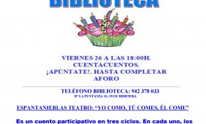 Cuentacuentos II anversario Biblioteca ...