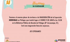 Inauguración exposición 'Heroínas'