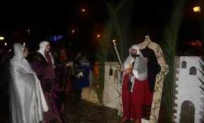 Representación del Belén viviente en ...