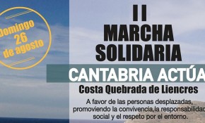 II Marcha solidaria de Cantabria Actúa 
