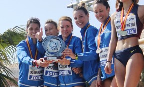 Las atletas del Piélagos, subcampeonas ...