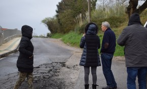 Las obras de saneamiento en el Barrio ...