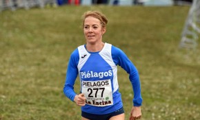 La atleta del Piélagos Irene Pelayo, a ...