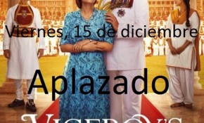 Aplazada la proyección de la película ...