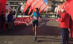 Luis Martín Mora y su compañera ...