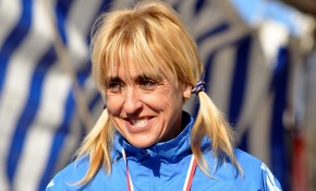 La atleta del Piélagos Carmen Cacho, ...