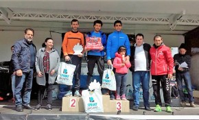 El atleta del Piélagos Javier Crespo, ...