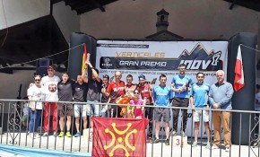 El atleta del Piélagos Fidel López, ...