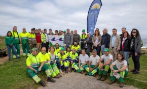 Voluntarios de AMICA, AMPROS, SERCA y ...