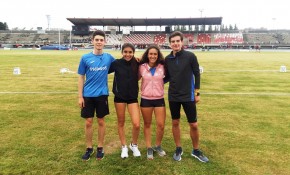 Tres atletas de la Escuela municipal de ...