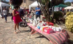 Más de una veintena de stands ...