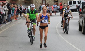 La atleta del Piélagos Irene Pelayo, ...