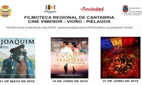 Aplazadas las películas programadas ...