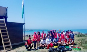 Más de una veintena de voluntarios ...