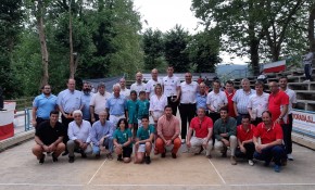 Jesús Salmón y Víctor González, ...