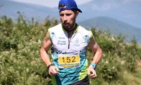 El atleta del Club Piélagos-Angudi ...