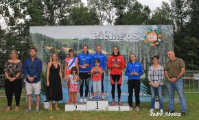 La atleta del Piélagos Irene Pelayo y ...