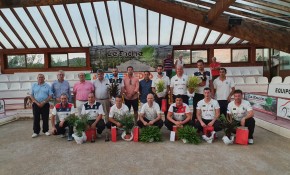 La pareja formada por Óscar González ...