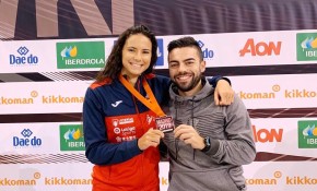 La karateca del Club Kime de Boo de ...