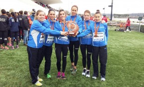 Las atletas del Piélagos, bronce en el ...