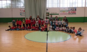 60 niños de los colegios de Zurita y ...