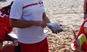 La playa de Valdearenas en Piélagos, ...