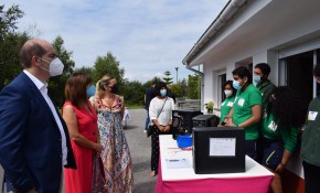 Alumnos del Taller de Empleo y de la ...