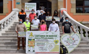 La marcha solidaria por el 0,77% ...