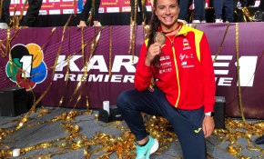 La karateca del Club Kime de Boo de ...