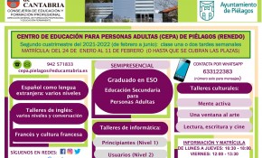 El CEPA de Piélagos abrirá el lunes ...