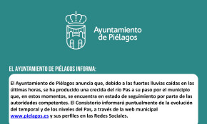 El rio Pas en estado de seguimiento ...