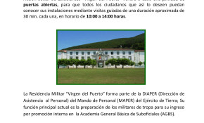 La Residencia Militar “Virgen del ...