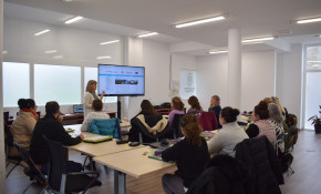 Los integrantes de la IX Lanzadera de ...