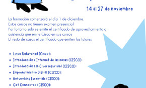 Abierta  la inscripción en los cursos ...