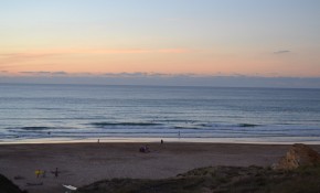 La playa de Canallave escenario mañana ...