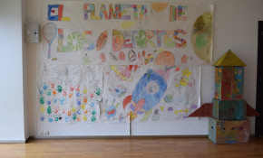 140 niños aterrizaron en Zurita en el ...