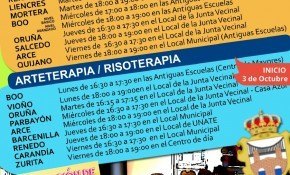 Arteterapia, Risoterapia y Pilates, ...