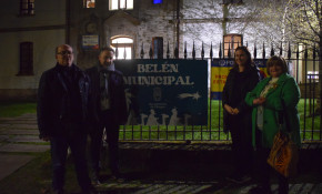 El primero de los dos belenes ...