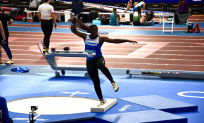 Andrea Njimi logra el récord de ...